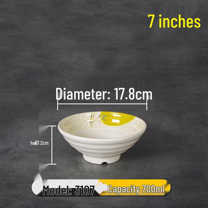 Melamine Noodle Soup Bowl