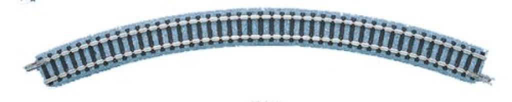 TOMIX N Gauge 1121 Curved Rail of C280-45 (F) (Set 2)