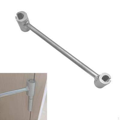 10.6inch Door Hinge Bender Wrench Metal Multipurpose Hand Tool with 14mm 18mm Barrels