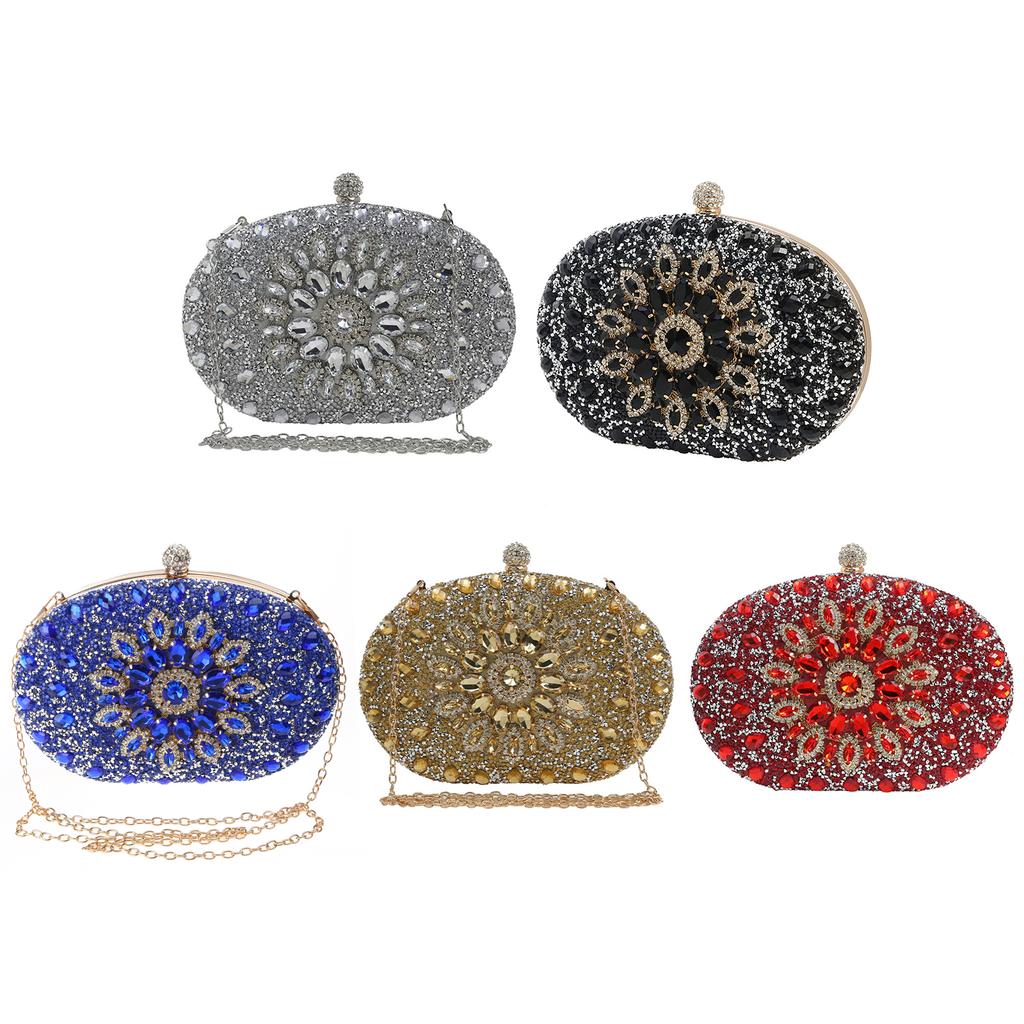 Borsa da Donna Borsa da Sera Borsa a Mano da Festa Sposa Pochette Borsa da Ballo Matrimonio Borse a Spalla Crossbody Catena Staccabile