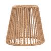 Paper Rope Lamp Shade Ceiling Light Fixture Shade Decorative Tabletop Lamp Shade Wall Sconces Light Cover for Table Floor Lamp