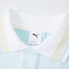 PUMA APRÈSCOURT APRES COURT SHORT SLEEVE Polo Shirt Unisex White 628233-02