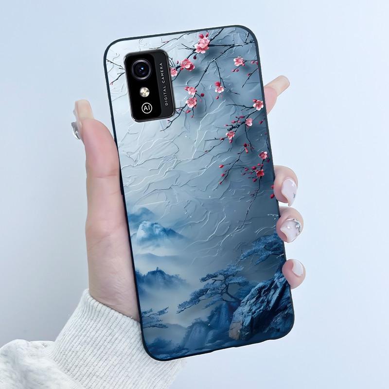 Cute Cartoon Case For ZTE Blade L9 Fundas Capa Printing Shell Protective Cover Soft Silicone Black Casing Shockproof Coque