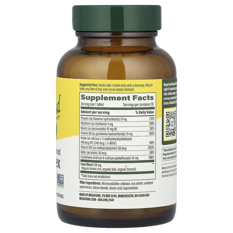 Balanced B Complex, 30 Tablets