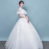 Wedding Dress 2025 Elegant Ball Gown Off Shoulder Lace Back Appliques Lace Princess Bridal Gowns Vestidos De Noivas