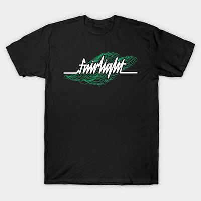 Asian Size Men Print T-shirt Vintage Fairlight Cmi No-Cut Heat Transfer Print Cotton Tshirt
