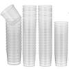 VILLCASE Measuring Cups, 30ml, 50-Pack, Plastic, Graduated, Resin, Mixing Cups, Epoxy, Paint, Medicine, Small Containers, Transparent, Disposable,