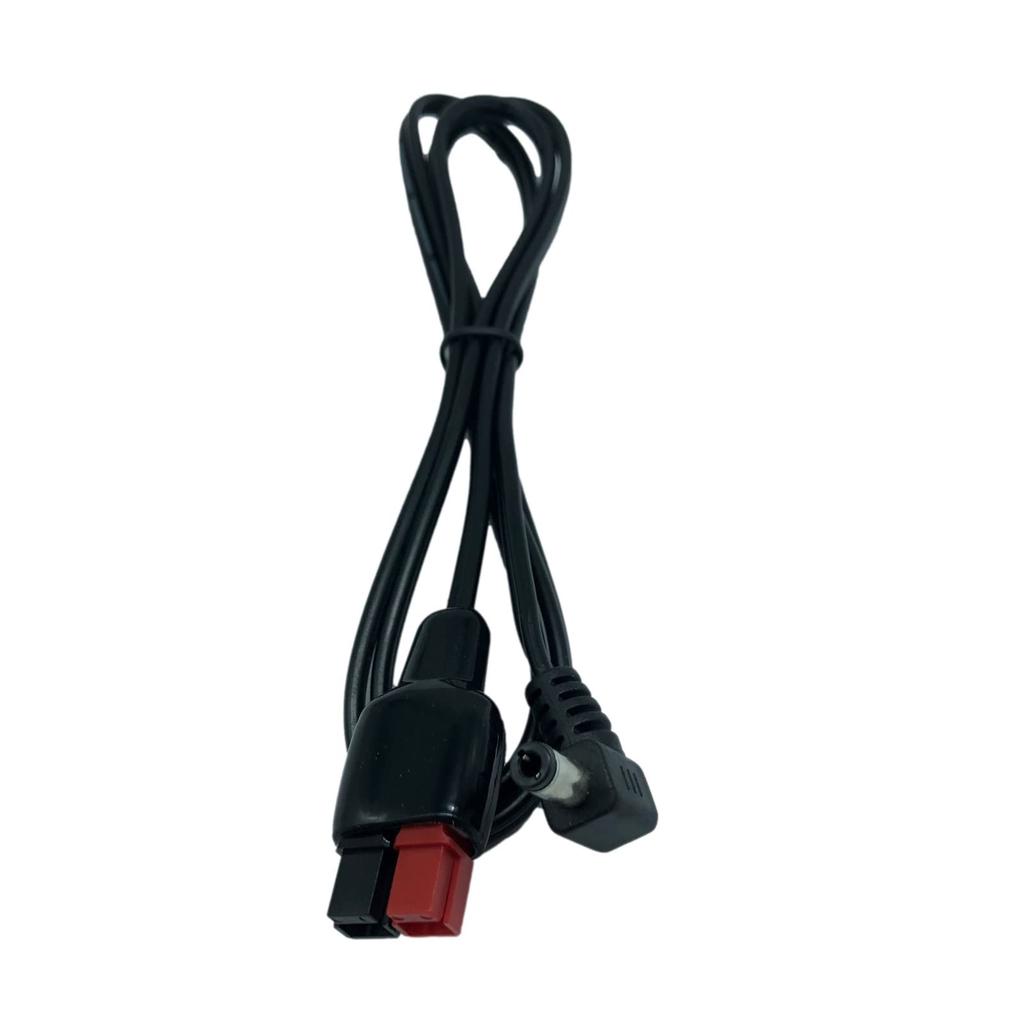 Standard 18AWG Right Angle DC Power Cable Lead Connector for ICOM Walkie Talkie IC-705