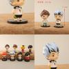 Cartoon Volleyball Boys Action Figures 8 Models Pvc Material 7.5cm Size