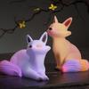 Aromatherapy Candle Mold Foxes Silicone Resin Molds Epoxy Casting Mold Home Decors