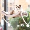 Cat Hanging Bed Pet Cat Hammock Aerial Cats Bed House Kitten Climbing Frame Sunny Window Seat Nest Bearing 15KG Pet Accessories