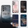 Citations Coraniques Arabe Téléphone Pour Samsung S25,S10,S20,S10,S21,S9,S24,S23,Ultra,FE,Plus,Lite,Housse Souple Silicone Noir