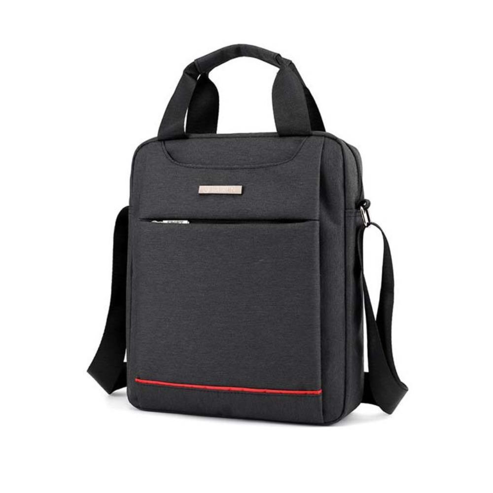 

Противоударная деловая сумка-тоут Многофункциональная повседневная наплечная сумка Мужская сумка через плечо Мужская Женская чёрный