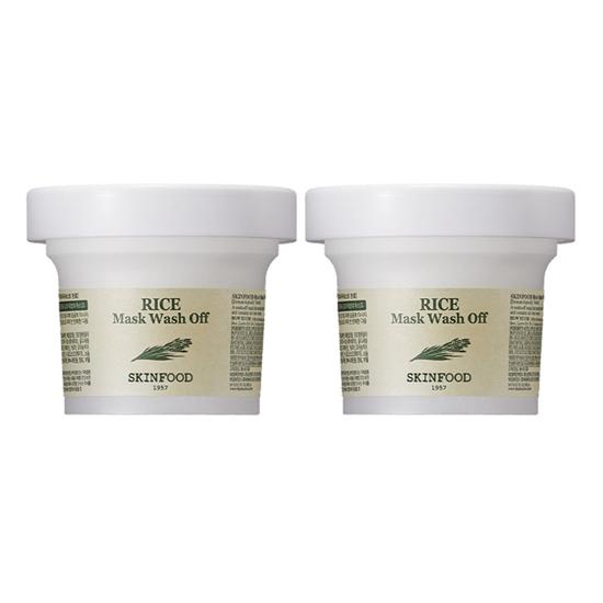 Skin Food Rice Mask 120g Wash-off Pack Brightening Smooth Care (3 Options)
