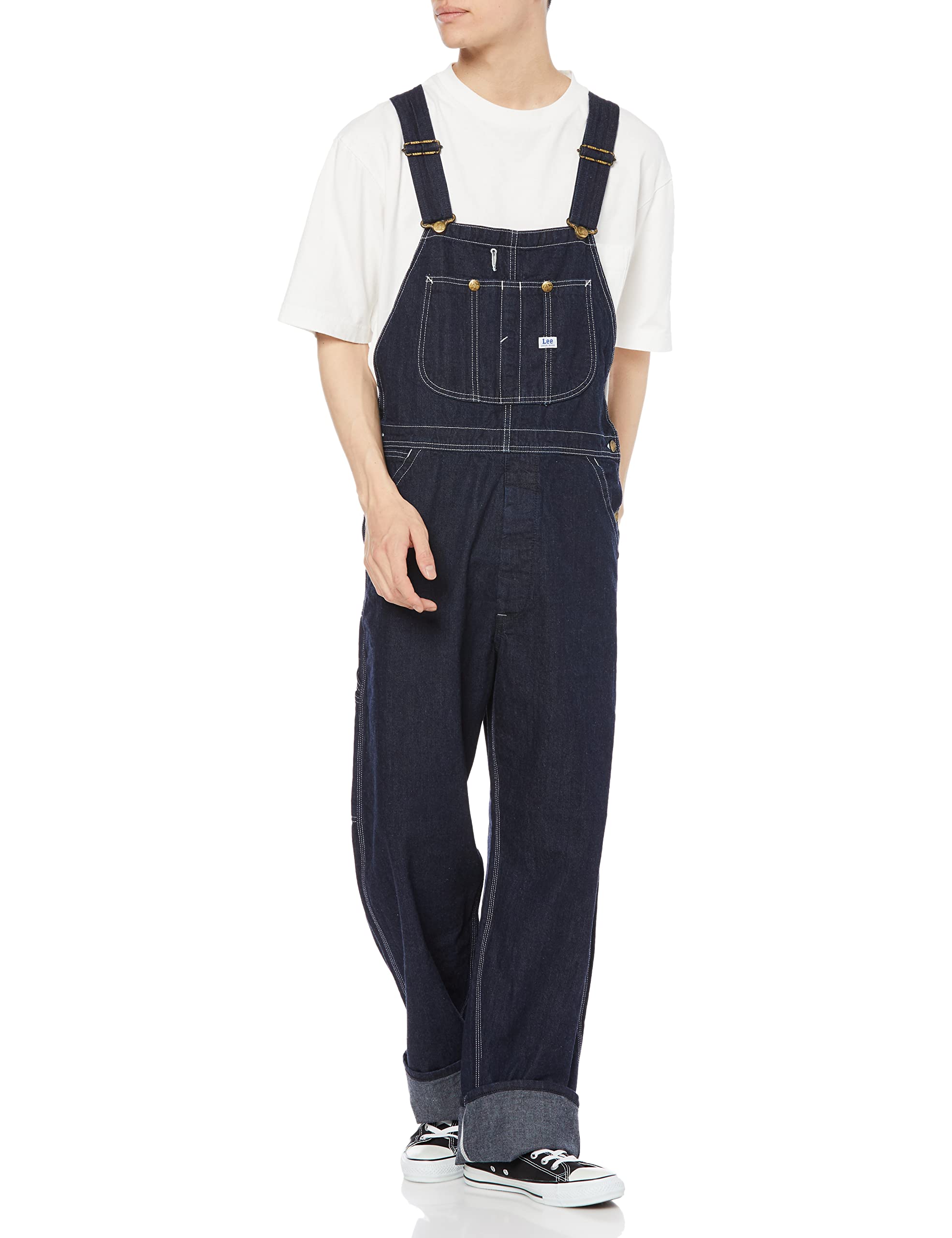 Lee Overalls Denim L size Unisex LM7254-2100 Denim L джинсовый
