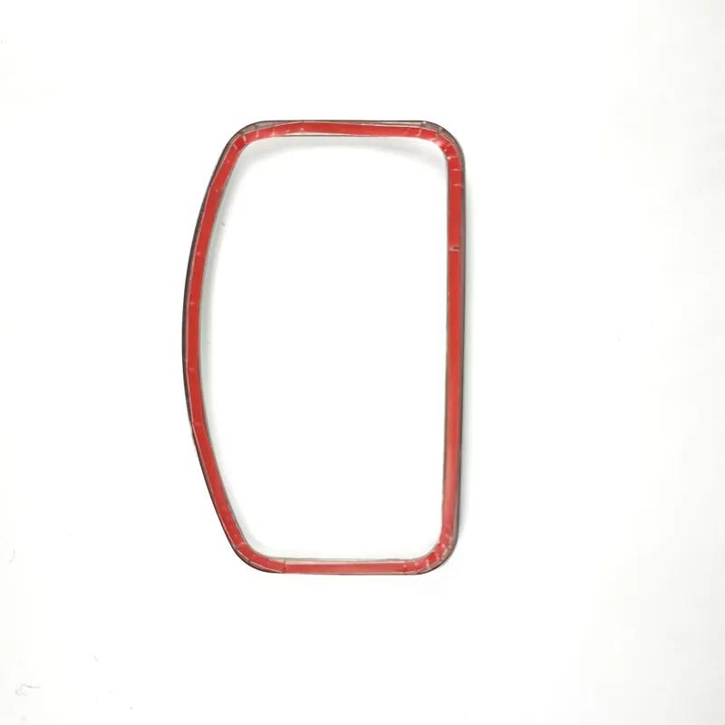 Car Foot Brake Panel Outline Frame Trim Stainless Steel Sticker Interior Accessories For Mercedes Benz E Class W212 2009-2015