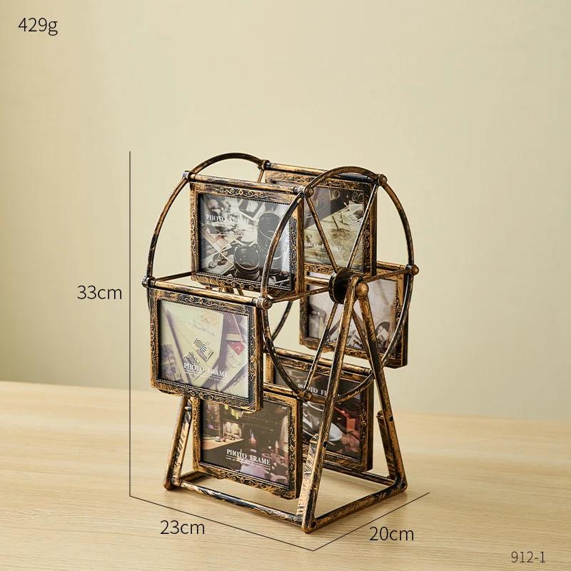 Creative Home Decor Kpop Room Decor Kids Art Frame Porta Retrato Ferris Wheel Photo Frame Frame Decoration Maison Birthday Gift