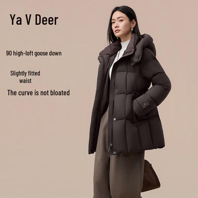 Yalu Women's Fashion Goose Down Jacket