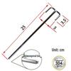 304 Stainless Steel Electric Drill Mixing Rod for Meat, Batter, and Cement