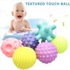Montessori Toys For Baby Balls Toddlers Textured Multi Ball Set Colorful & Soft Squeezy Sensory Bath Toys Gift For Infant