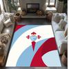 Celta Vigo FC Soccer Football Pattern Soft Area Rug Non Slip Indoor Floor Carpet Sports Decor Mat for Bedroom