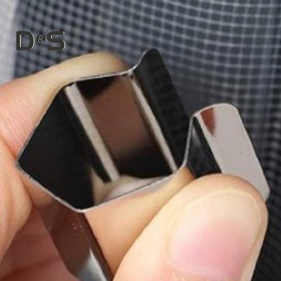 Kit de Unelte pentru Ușă Plasă Ușor de Utilizat Portabil Instalator de Plasă Cleme cu Șină pentru Plasă Unealtă de Rulat Plasa Set de Cârlige pentru Ușă de Îndepărtare