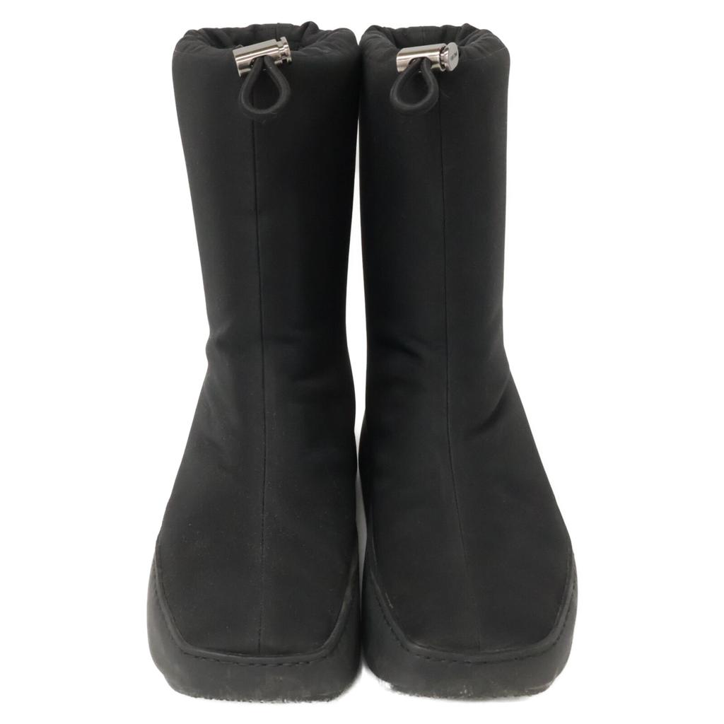 PRADA SPORT Nylon Platform Snow Boots/ Shoes 37 blackUsed