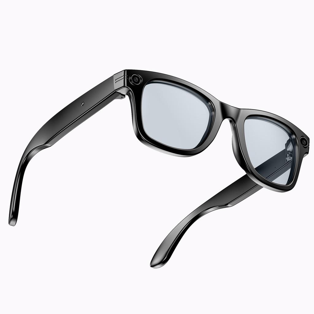 AI W600 Smart Glasses: Bluetooth Camera with Video Recording, Image Stabilization, Voice Recognition, Call and Translation Features.