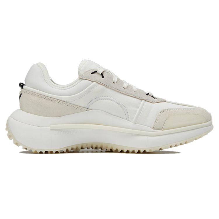 Adidas Y-3 Ajatu Run White Black Unisex Sneakers Cream Core-White Cream-White HR1936