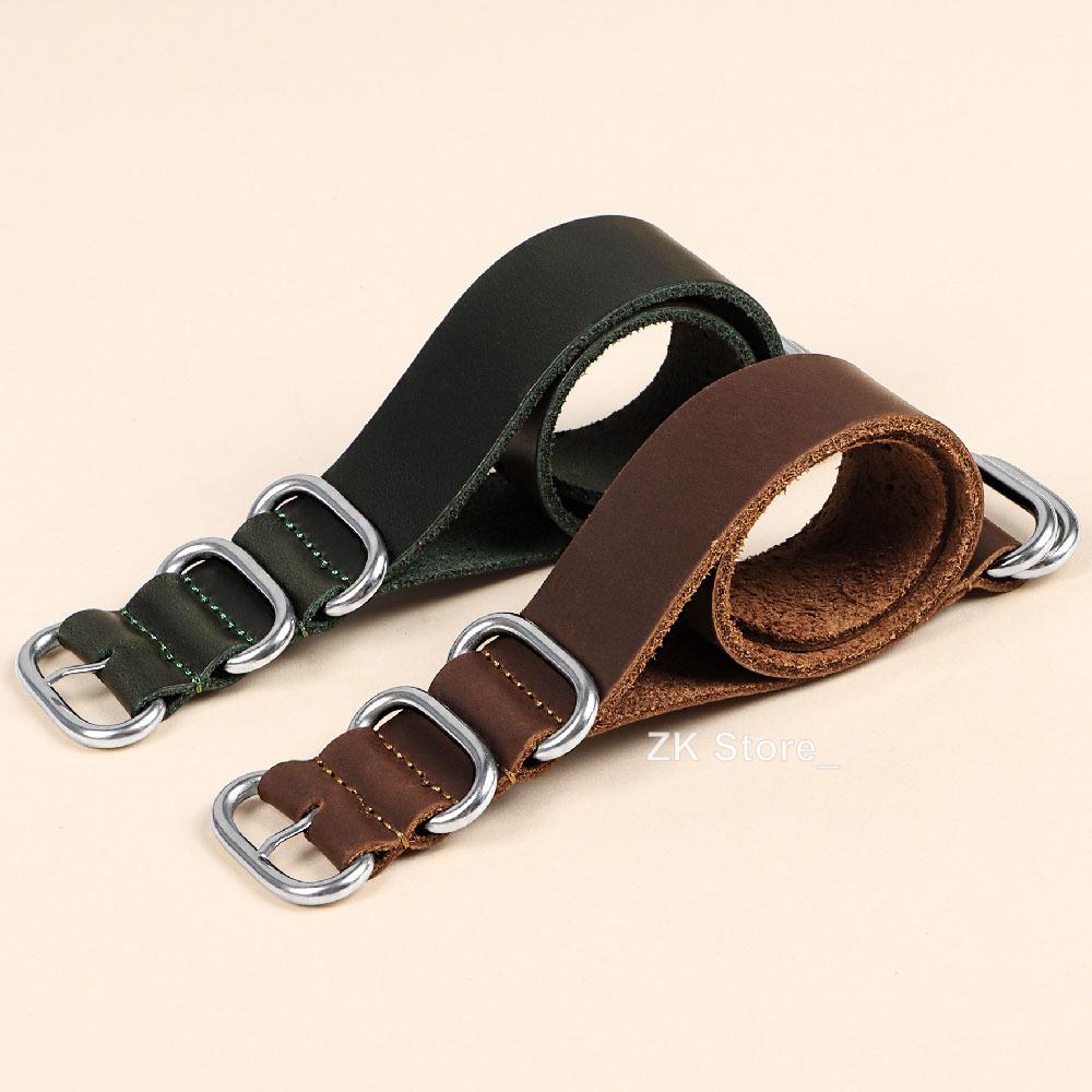 Mjukt PU-läder Klockarmband Läderband 18 mm 20 mm 22 mm 24 mm Dam Herr Loop Armbandsersättning Klocktillbehör