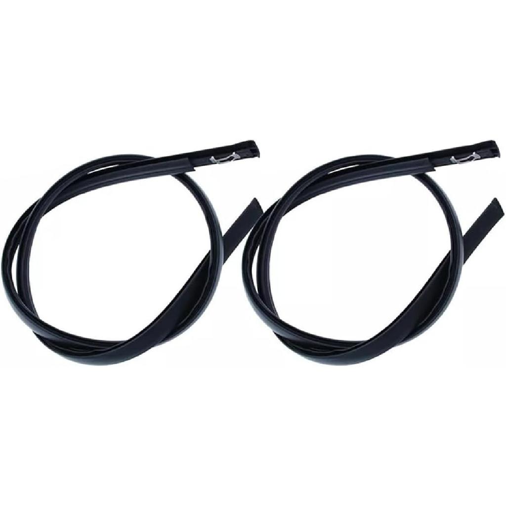 Roof Molding Drip Weatherstrip Compatible with Honda Civic Sedan 2012 2013 2014 2015 4-Door, Pair Car Roof Drip Side Finish Moulding, Replaces