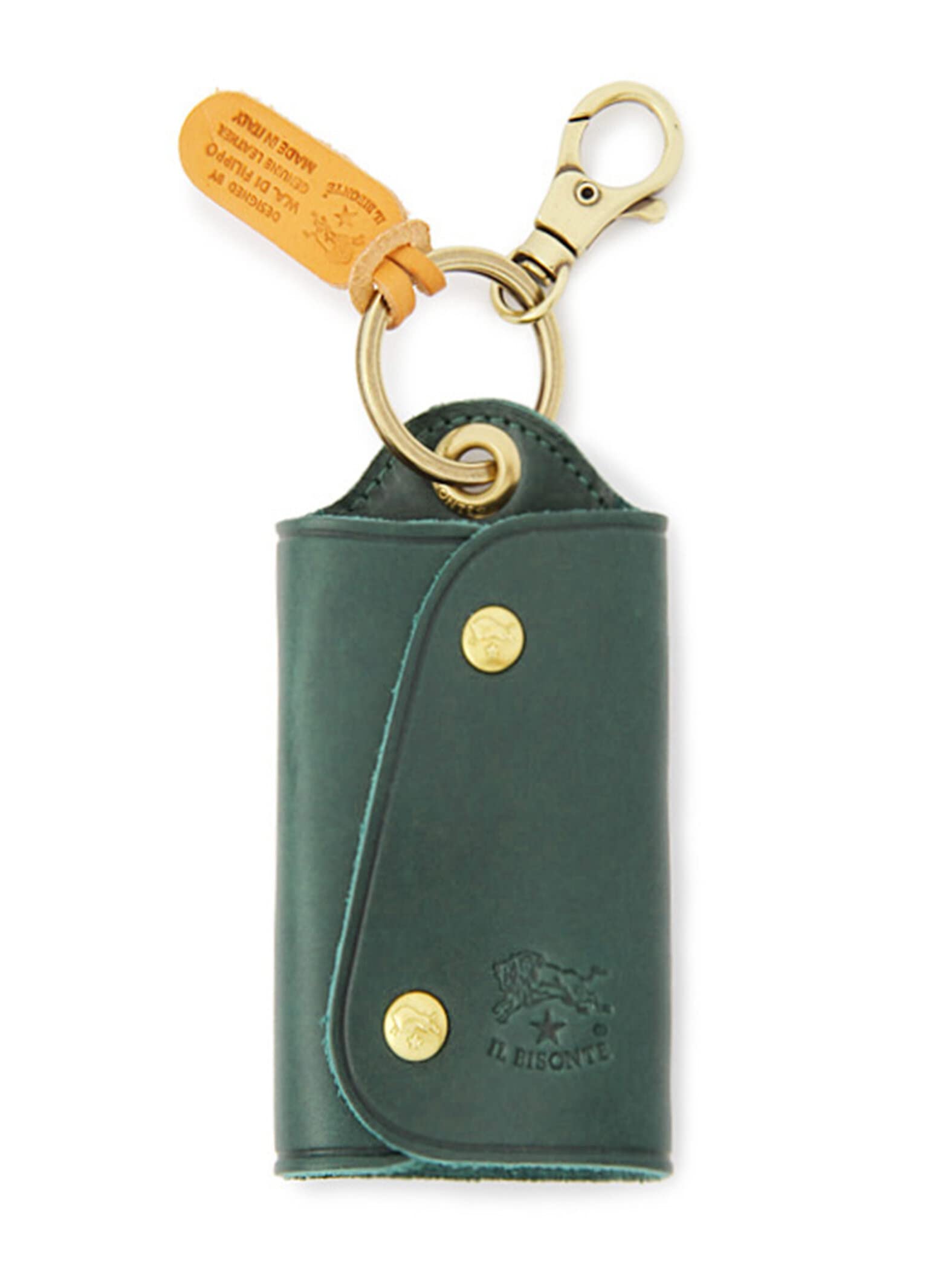 

Ключниця F Зелена [IL BISONTE] 54_1_5432404150 зелений
