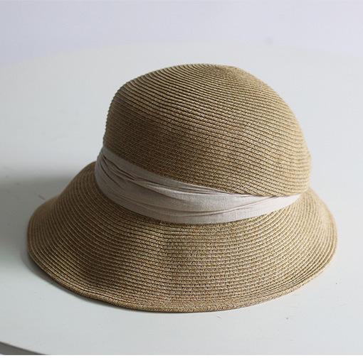 

Повседневная соломенная шляпа от солнца для детей, летняя, с плиссированными полями, для улицы, солнцезащитная шляпа, складная шляпа-панама Adult (56-58cm) верблюд