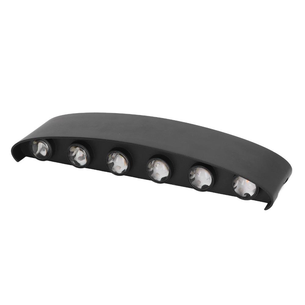 Warm White Light LED Wall Lamp 12 Lamp Beads Wall Light Rainsafe Wall Sconce Staircase Lighting