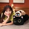 Cute Cat Caterpillar Throw Pillow Plush Toy Kitten Doll Girl Sleeping Leg Long Pillow Rag Doll