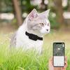 Collier GPS de Suivi pour Chat pour la Sécurité de l'Animal de Compagnie Chaton Batterie Longue Durée Chat Animal Localisateur Mondial pour Chiot Moyen Grand
