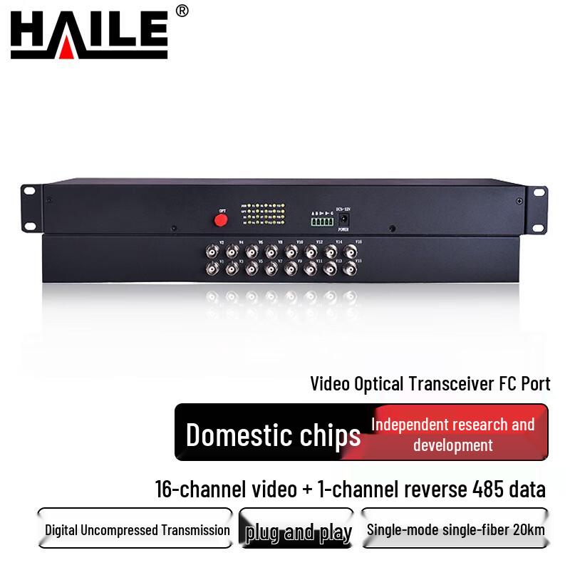 HAILE Video Fiber Optic Transceiver
