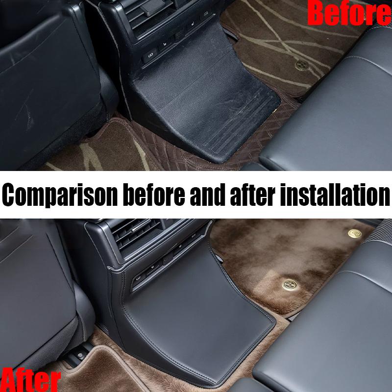 For Lexus GX550 550h 2024 Armrest Box Rear Air Conditioning Vent Anti Kick Pad Car Interior Decoration Modification Part
