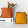 Creative PU Leather Storage Box Nordic Desktop Decorate Jewelry Keys Display Tray Makeup Organizer Container Books Plants Holder