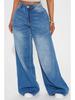 Y2K Women's Retro Washed Wide-Leg Baggy Jeans
