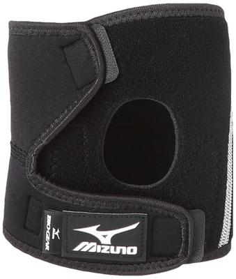 Soporte Biogear para Rodillas pieza para Rodilla izquierda y derecha Unisex K2JJ4A02 03 Negro S [Mizuno] (1 uso) Elástico, Desmontable, Problema,