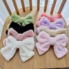 Warm Imitation Mink Fleece Hairpin Plush Big Bow Hairpin Top Clip Spring Clip Hair Accessories Headdress