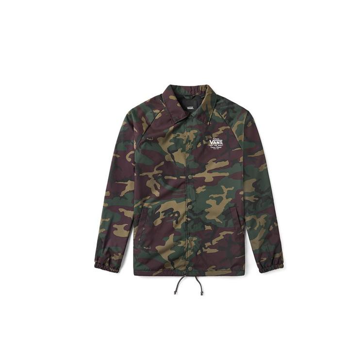 Куртки Vans Мужские Камуфляж Лацкан Умеренный Другое VN0002MUCMA S