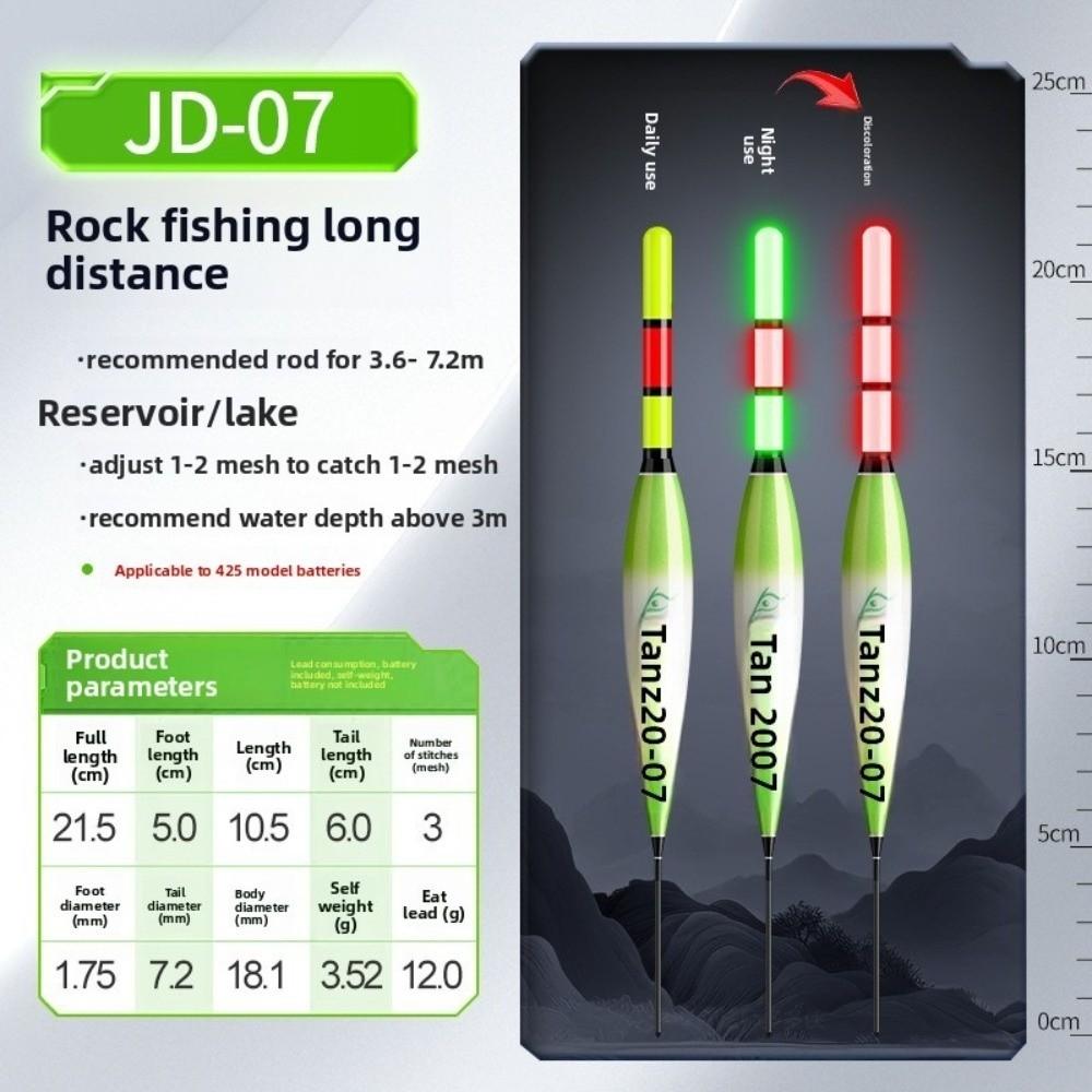 Change Colour Electronic Rock Fishing Led Light Float Change Colour Equipment  Night Fishing