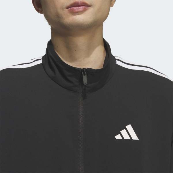 adidas 3 Striped Regular Fit Light Woven Track Top Kr8907