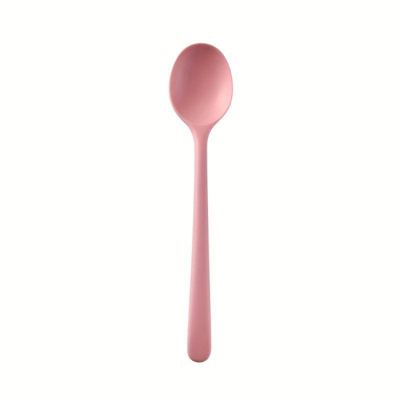 Heat-Resistant Non-Stick Silicone Spoons - Colorful Kitchen Utensils for Cooking,Baking, And Mixing  Kitchen Essentials