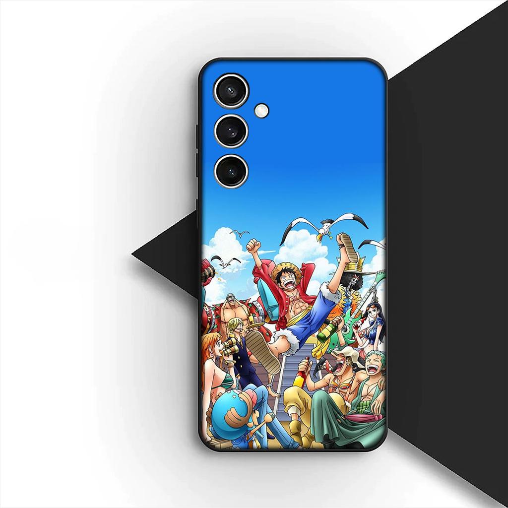 Cover for Samsung Galaxy S10 S8 S9 Plus A33 A34 A31 70 A71 A72 Note 20 9 8 S10E Casing Phone Case One Luffy Pieces Tony Chopper