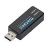 USB Sound Adapter Double 3.5mm Jack To USB 4 PIN Compact Sound Card Jack Adapter