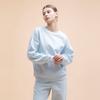 Barrel Barrel Fit Organic Sweatshirt Baby Blue (Bi1Wfmm21Byb)