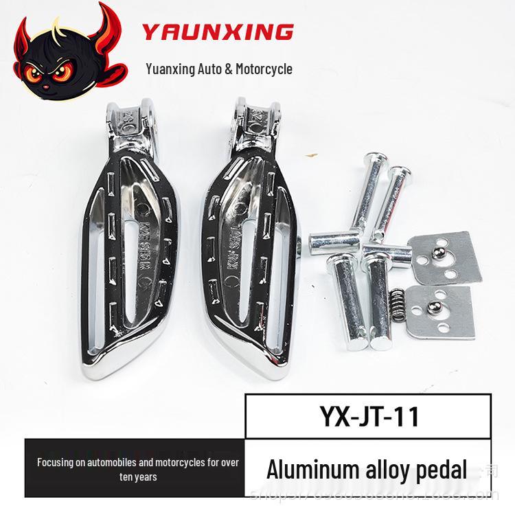 Die-Cast Aluminum Rear Folding Foot Pegs for Honda/Yamaha Motorcycle